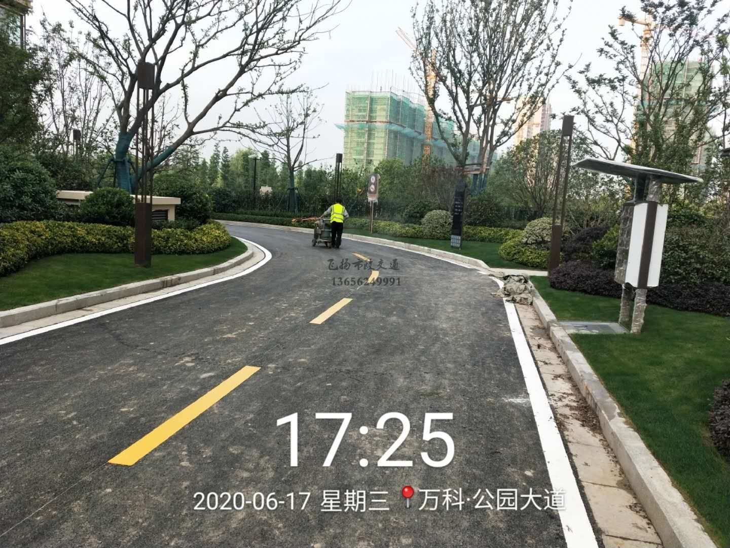 飛揚市政概述道路交通標線施工作業(yè)可能會存在的種種問題?