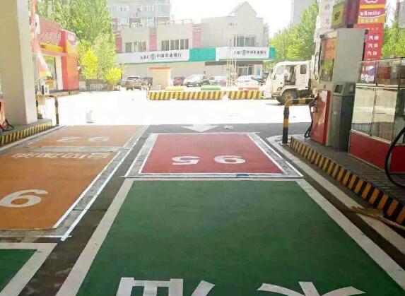 加油站車位劃線有沒有什么更好的設(shè)計(jì)方案？