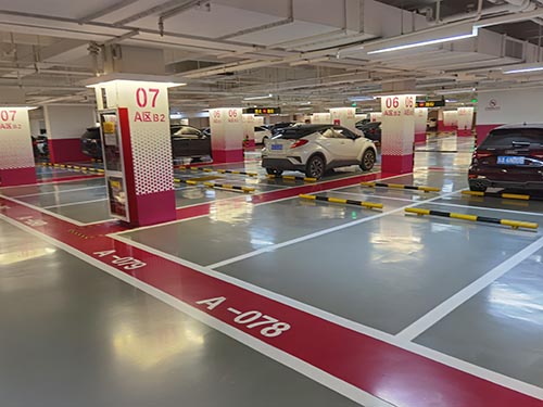 蘇州飛揚(yáng)市政車位劃線停車場劃線項目案例